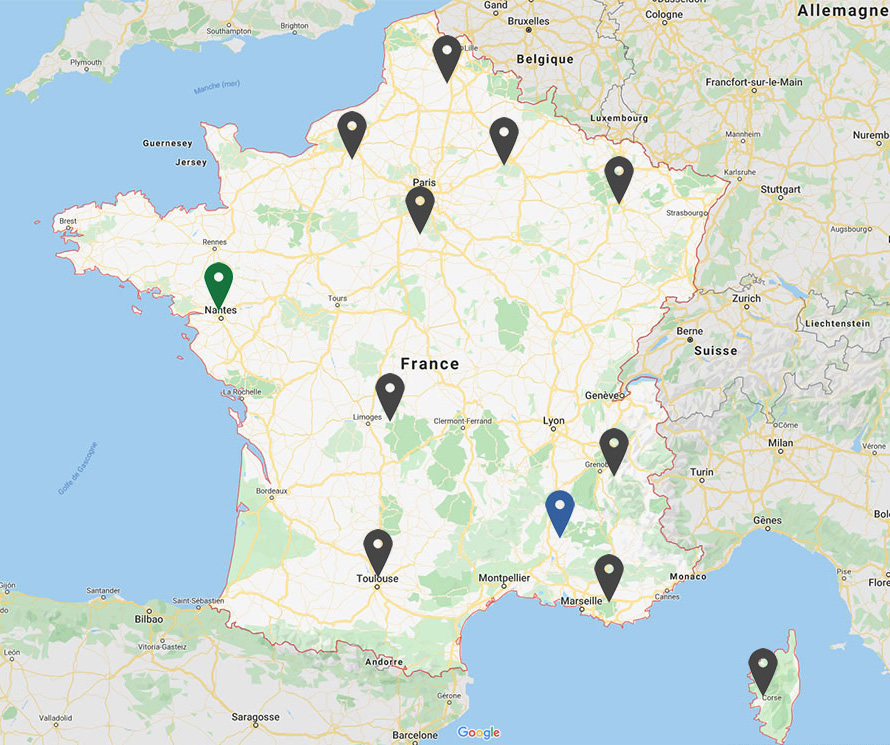 Carte des experts Hydro Group
